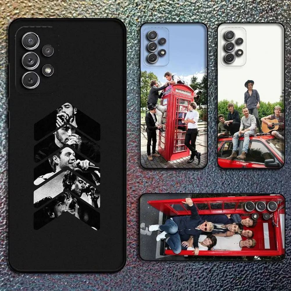 

One D-Direction-ES Band Phone Case For Samsung S25,S24,S21,S22,S23,S30,Ultra,S20,Plus,Fe,Lite,Note,10,9,5G Black Cover