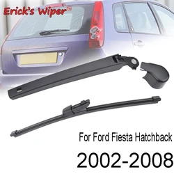 Erick's Wiper Rear Wiper Blade & Arm Set Kit For Ford Fiesta MK5 Hatchback 2002 - 2008 Windshield Windscreen Tailgate Window