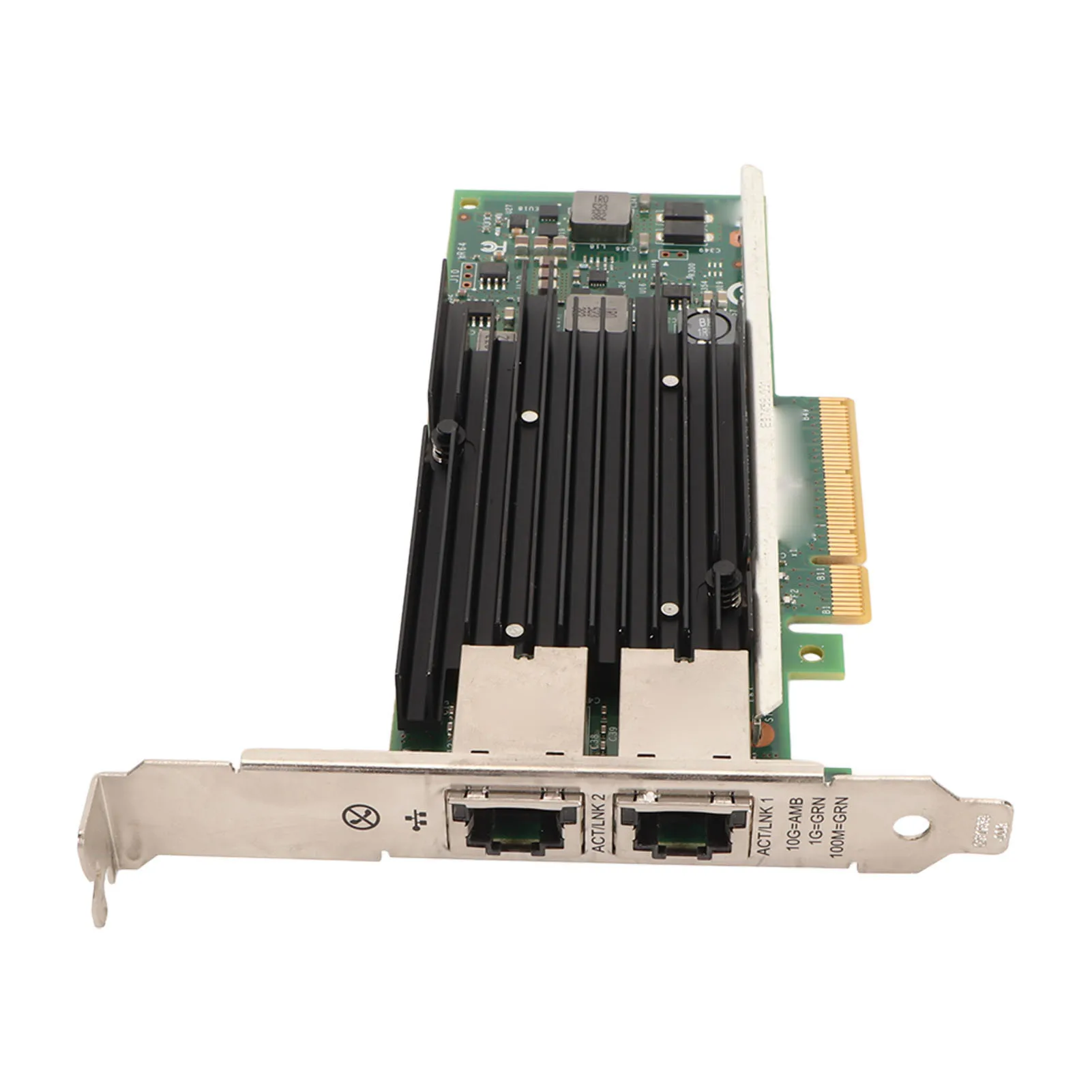 PCIe Network Card Dual Port RJ45 10GB NIC PCIe X8 716589 002 PCIe Network Adapter Gigabit Ethernet Card PCI Express Network Card
