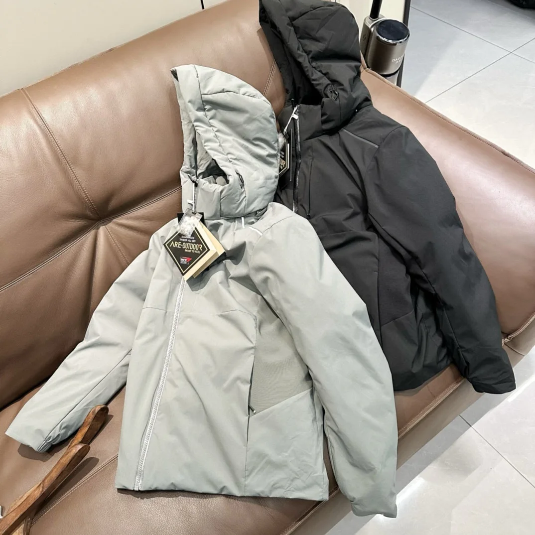 Manteau thermique en duvet de canard pour homme, veste imperméable, haute qualité, extérieur, ski, randonnée, hiver, M5538