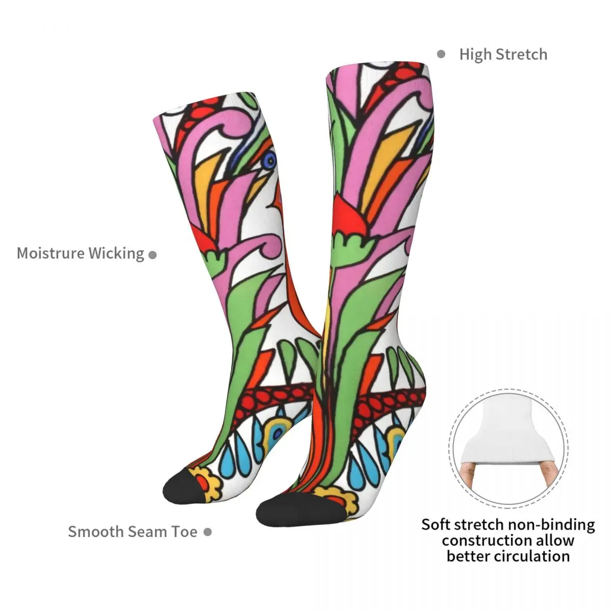 Calcetines Villeroy y Boch Acapulco Harajuku medias súper suaves calcetines largos para todas las estaciones accesorios para regalos de hombre y mujer