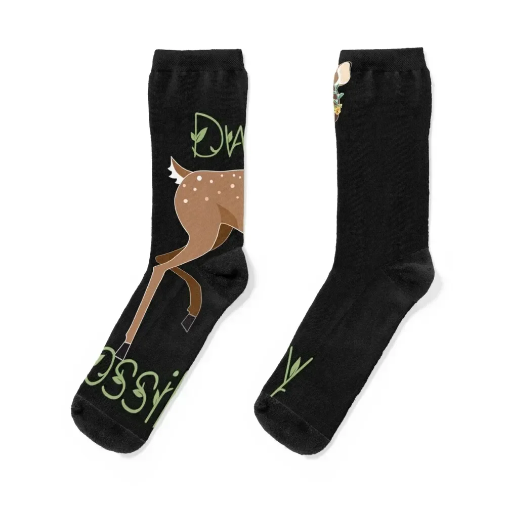 

Emily Dickinson - _amp_quot_Dwell In Possibility_amp_quot_ Socks set winter Heating sock sports and leisure Socks Women Men's