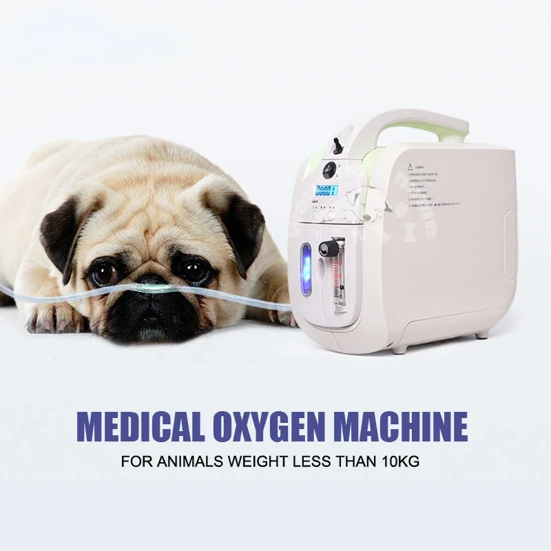 Dog Cat Animal Oxygen Concentrator Pet Medical Oxygen Machine Veterinary Equipment