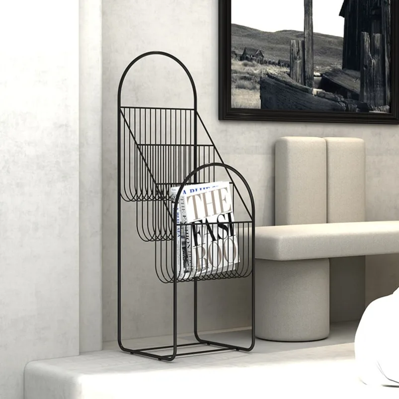 2026    Nordic Magazine Rack Floor Rack
