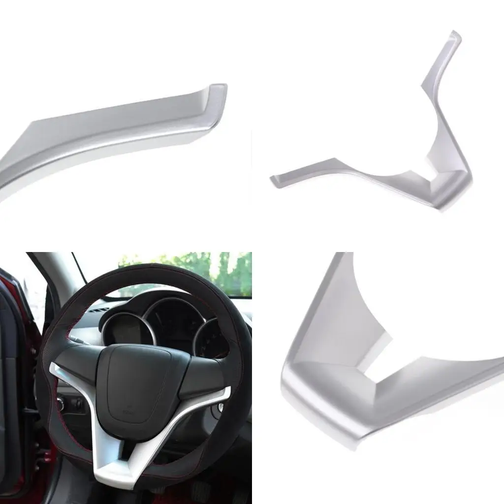 

02DE Steering Wheel Moulding Cover Trim Insert Sticker For Cruze Track