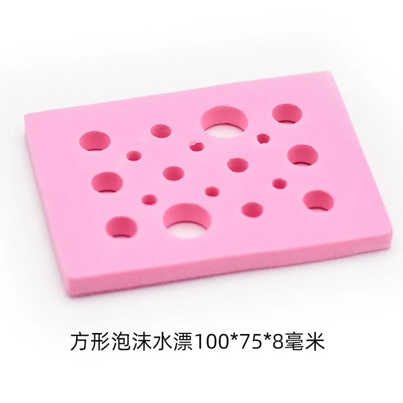 

Multifunctional Laboratory Tube Rack Floating Test Tube Holder For Water Bath Reusable Foam Stand Washable