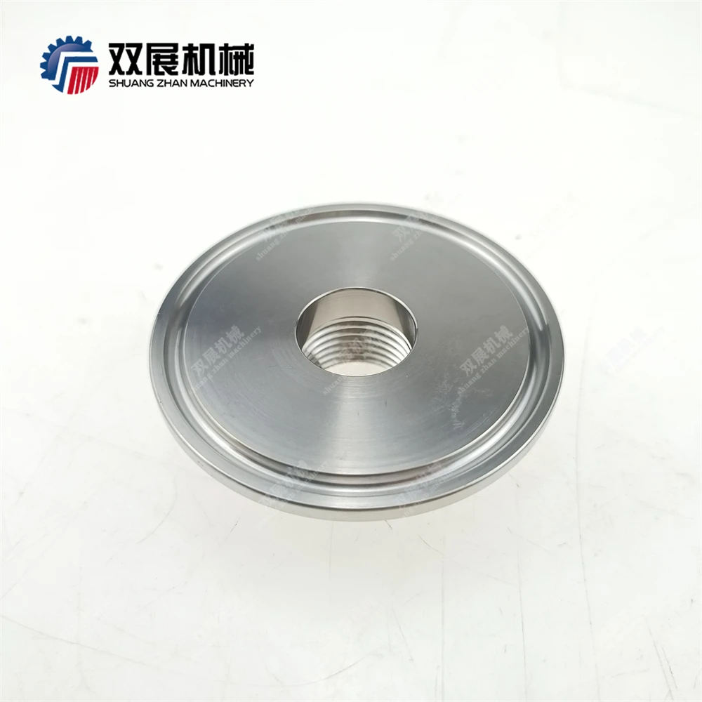 NPT Adapter Short Tri Clamp 2 in. x FNPT 1/2 in. SS304 Stainless Steel