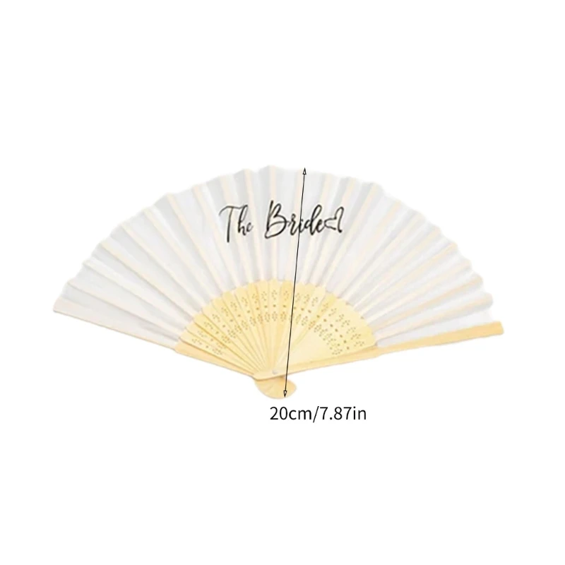 Y1UB Decorative Fan for Women Suitable for Wedding Ceremony and Party Celebrations