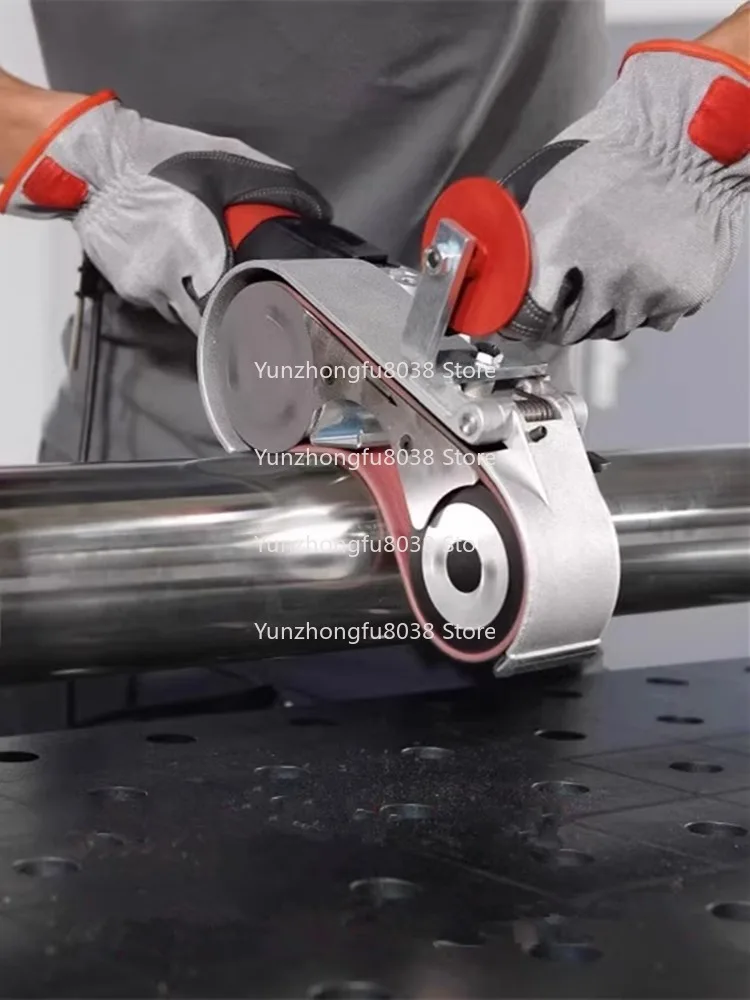 Lithium Battery Polishing Machine (one Battery and One Charge) Sends 5 Abrasive Belts, Two Wheels/three Wheels/four Wheels