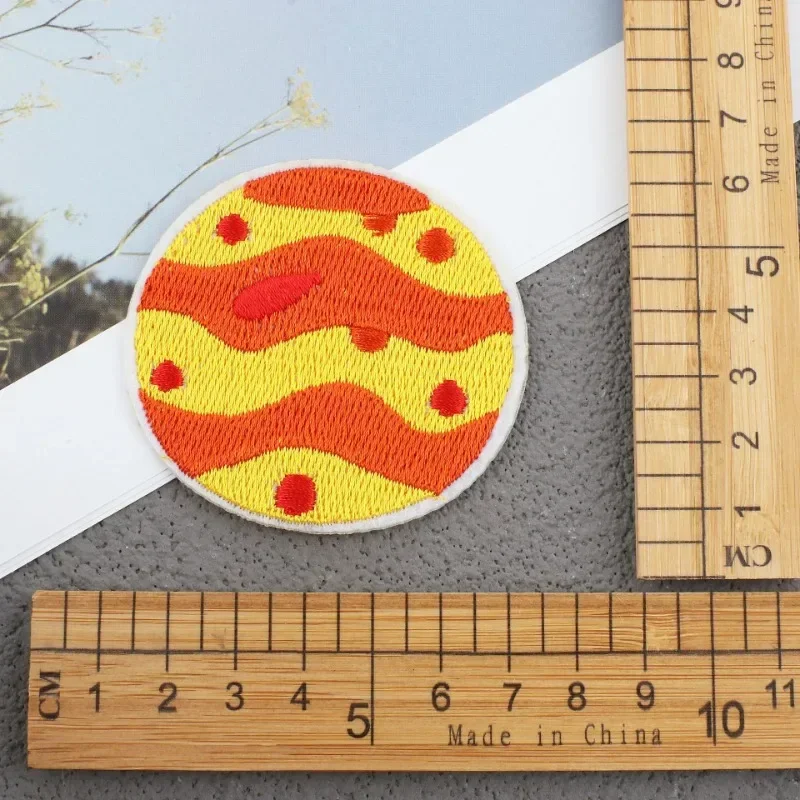 

Computer Embroidery Label Astronaut Embroidery Cloth Sticker Planet Patch Sticker Ironing Rocket Decoration Chapter Boy Cartoon
