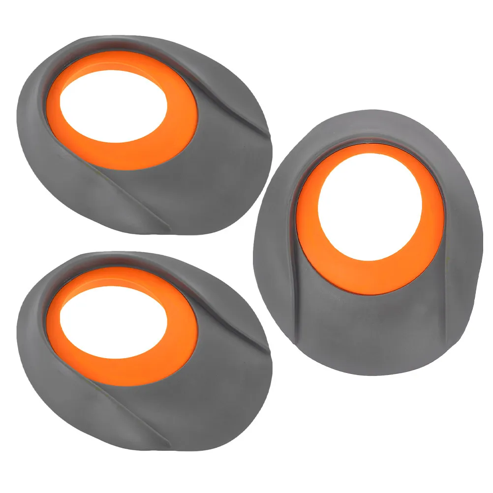 

Набор из 3-х портативных тренировочных чаш для гольфа (серые) – оборудование для отработки точности и стабильности удара