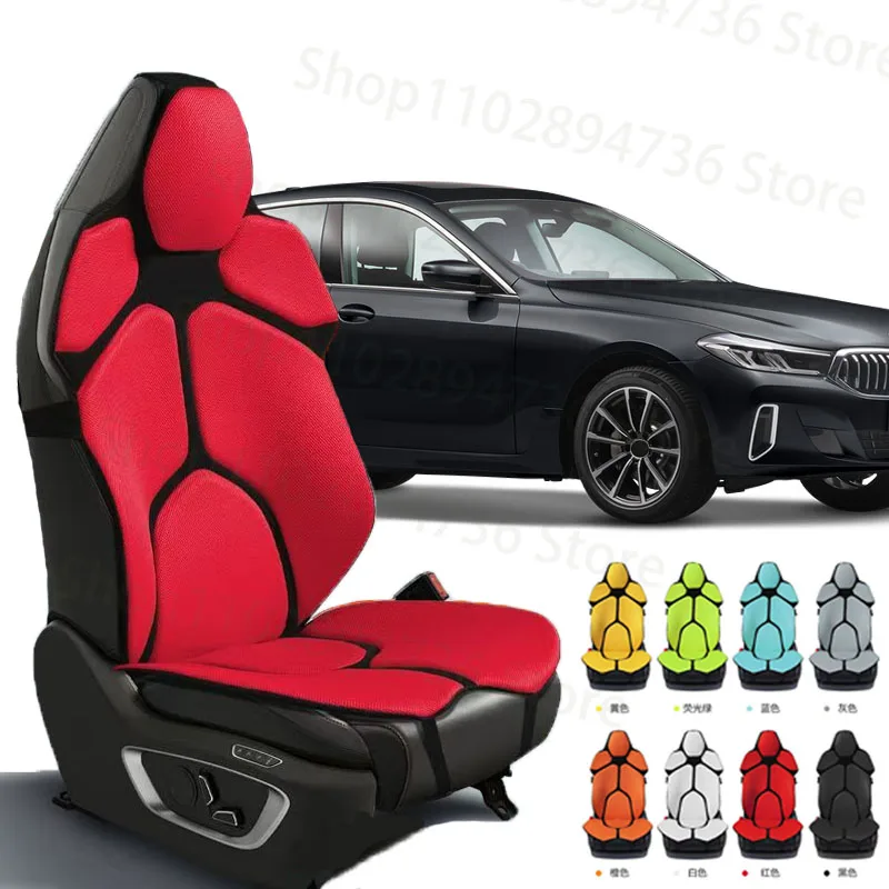 

FOR BMW 630i GT G30 G31 5 6 SERIES GT Cushion Car Seat Chair Back Mesh Lumbar Back Brace Massage Back Pad Support Home Office