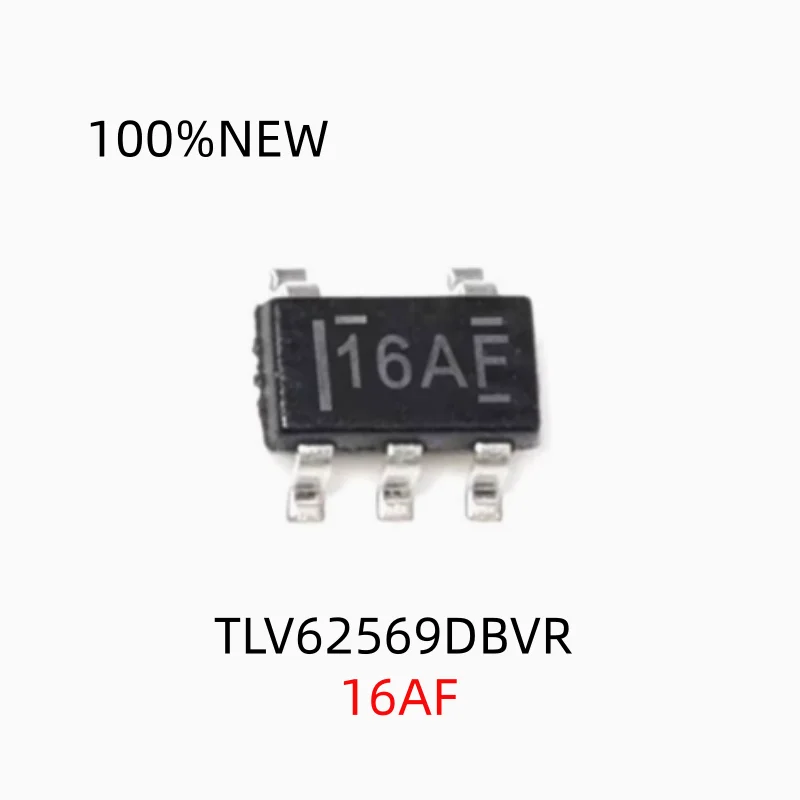 (50 Pieces) 100% New Tlv62569Dbvr Silk Screen 16Af Smd Sot-23-5 2A High-Efficiency Step-Down Converter Chip
