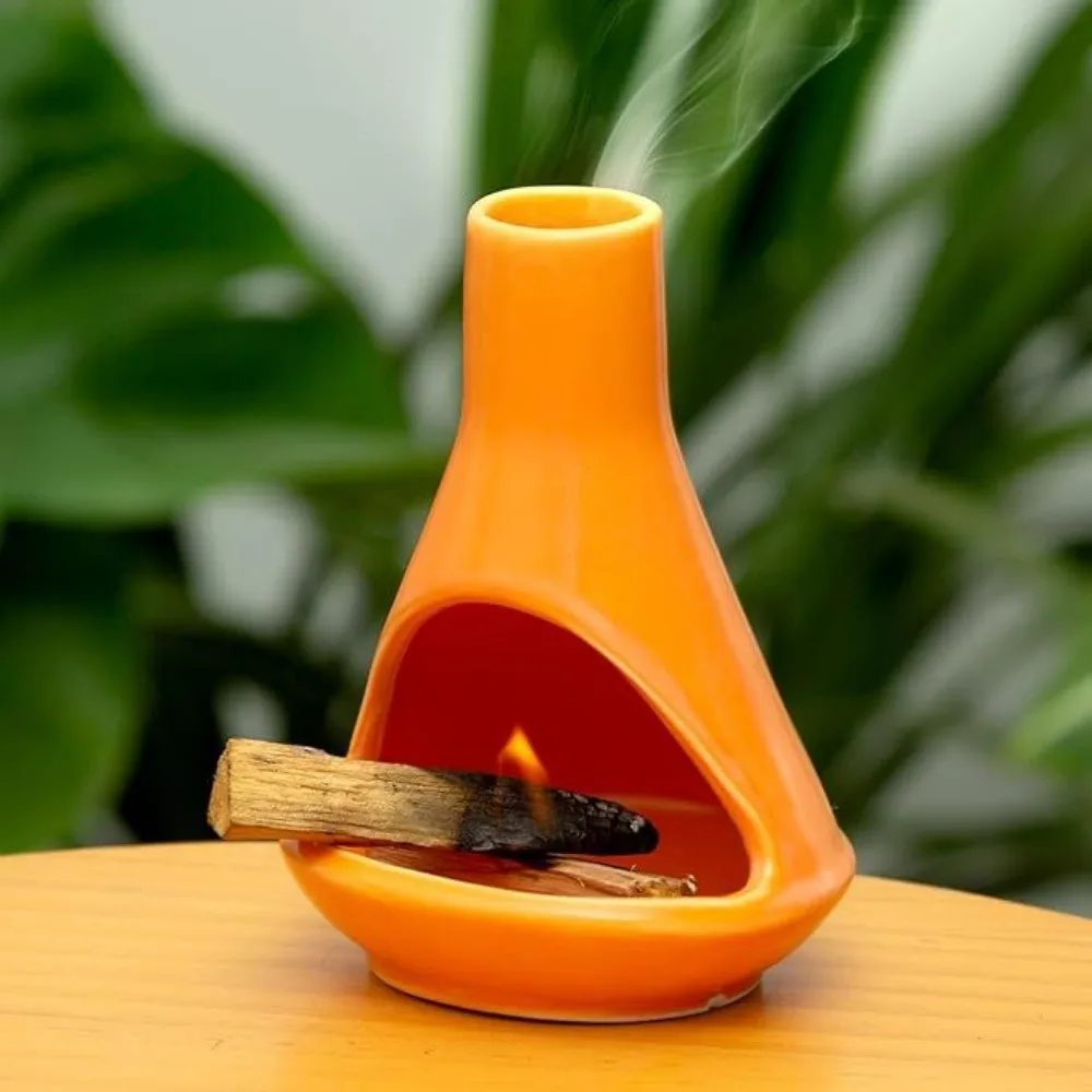 Incense Cones Ceramic Ceramic Incense Burner Mini Modern Incense Cone Burner Durable Decorative Incense Holder Yoga