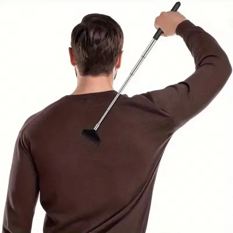 A Metal Telescopic Back Scratcher, Claw Tool with Handle, Perfect as a Gift for an Adult Hand Massager, Suitable for Thanksgivin