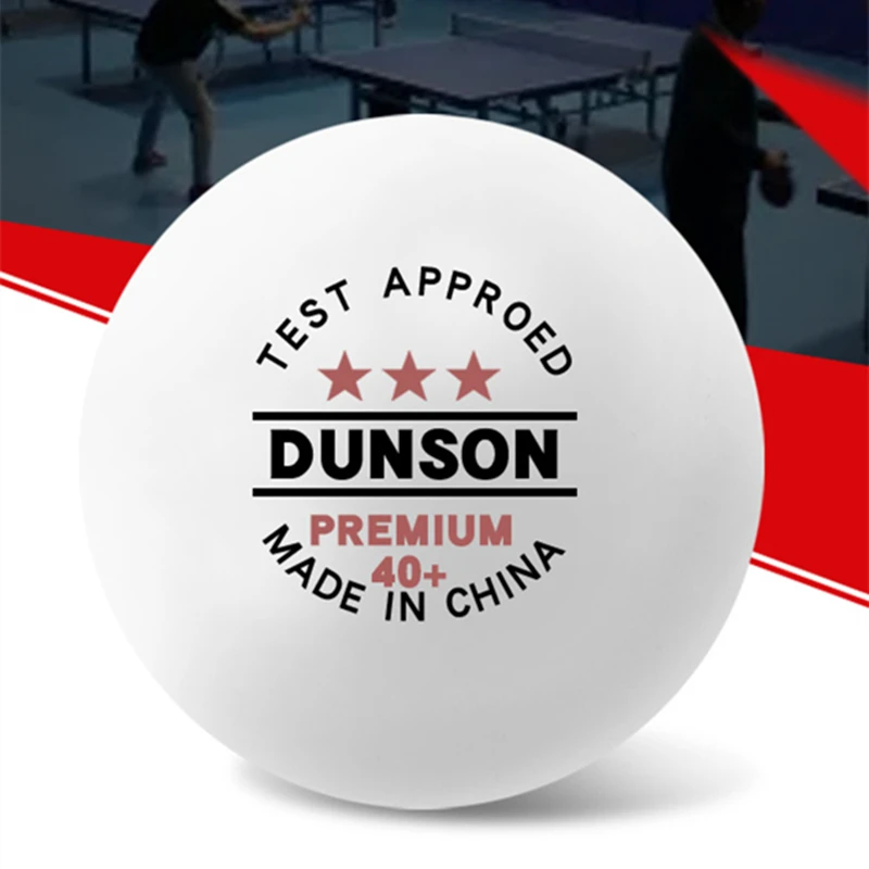 3 Star Dunson 40+ 2.8g Table Tennis Balls New Material ABS Plastic Ping Pong Balls Table profession Tennis Training Balls