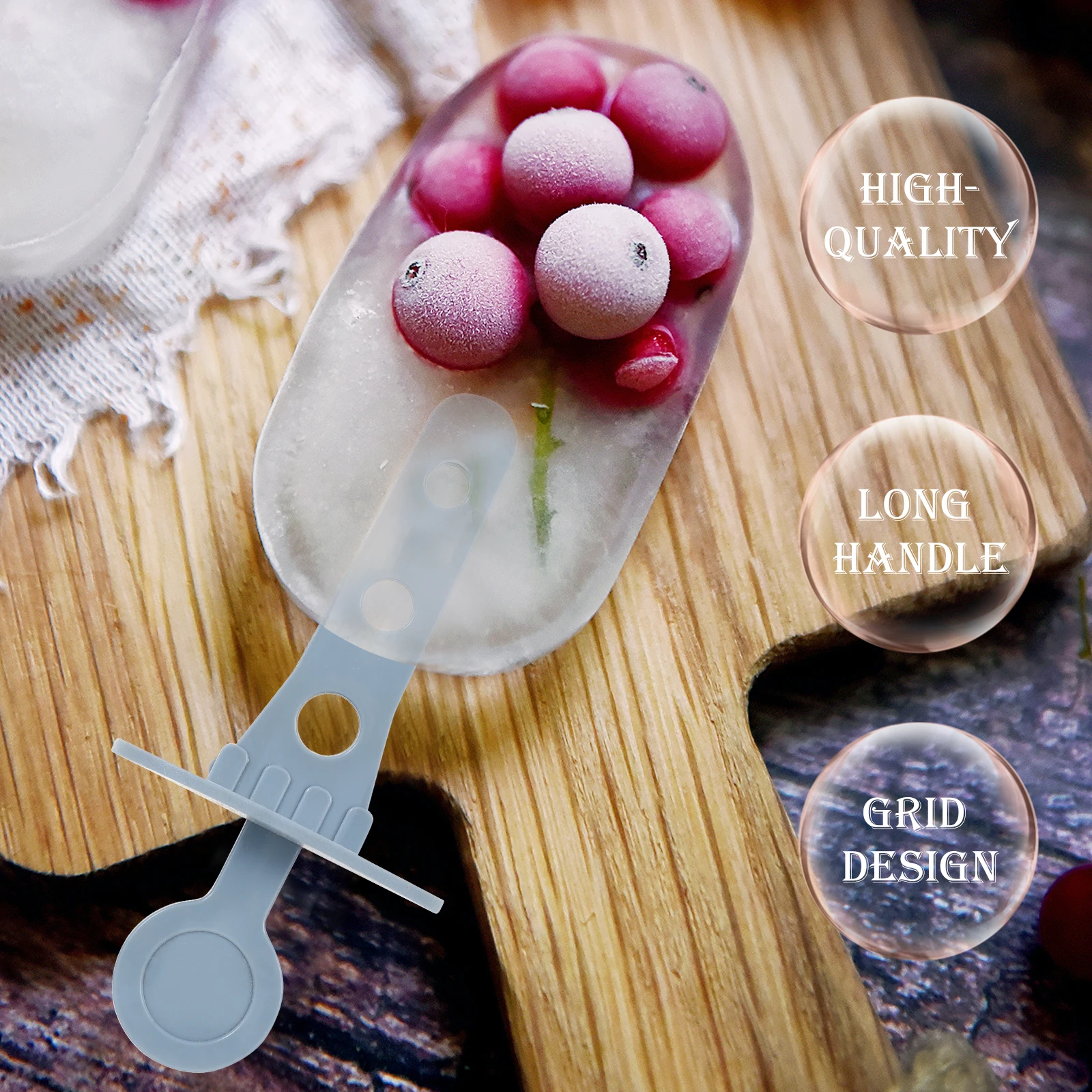 

1Pcs Popsicle Mold Premium Food Grade PP DIY Ice Cream Maker Yogurt Ice Grid Eco Friendly