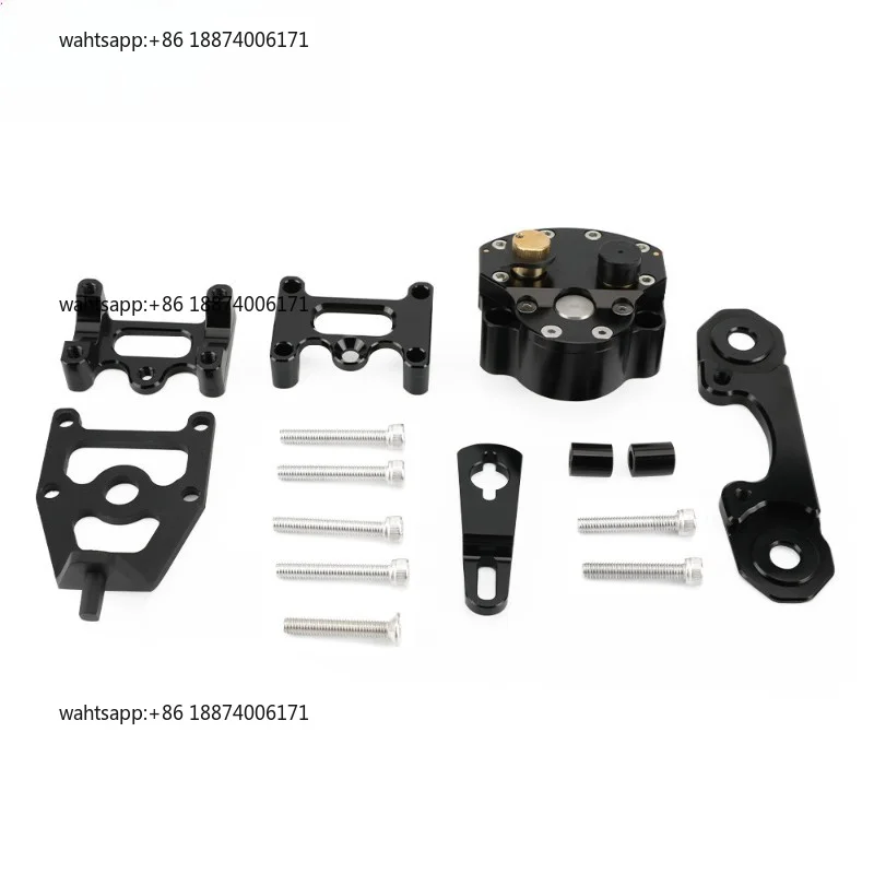 Suitable for T700S Tenere700 modified directional damper anti-shake head fixed code steering buffer