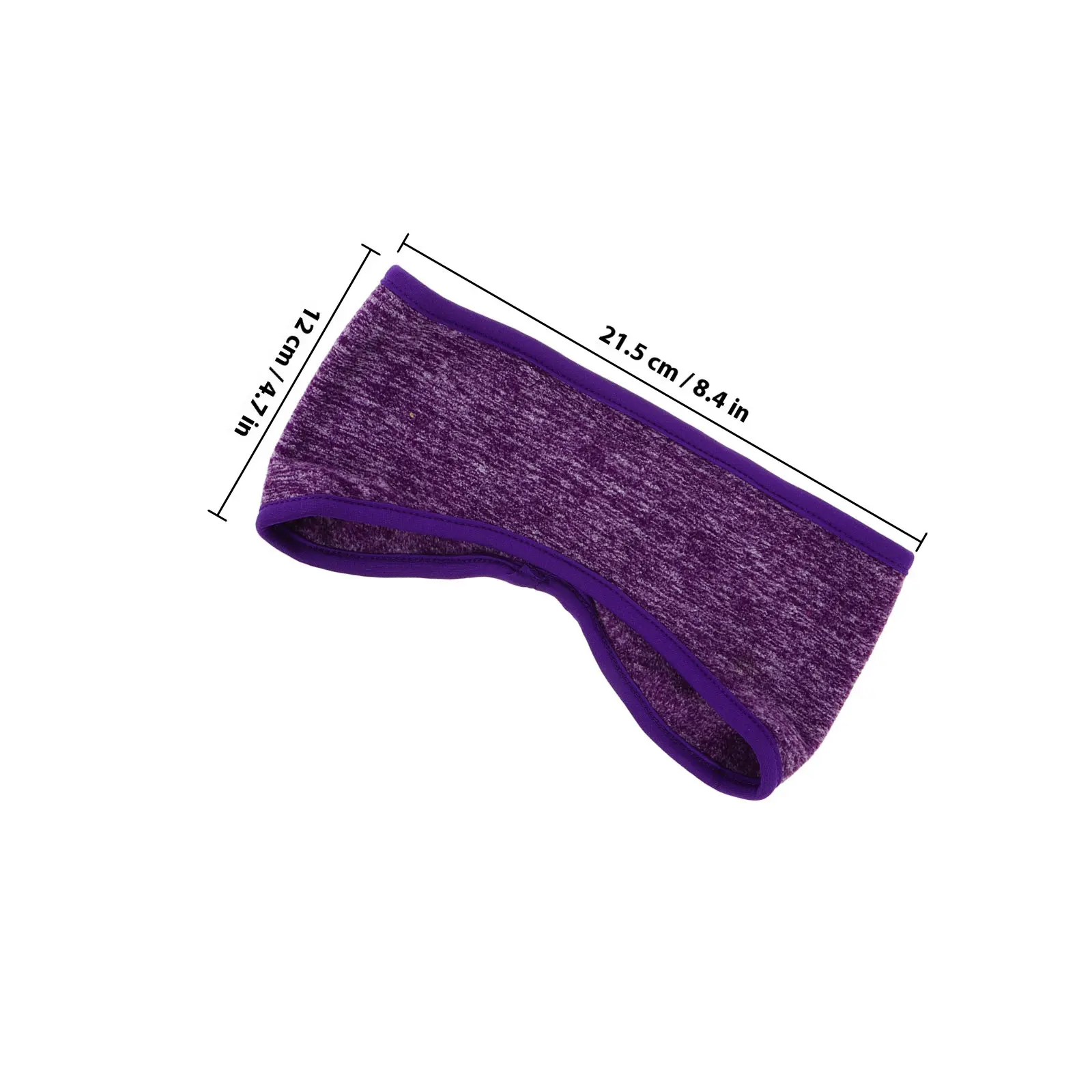 Windproof Fleece Headband Ear Warmer Winter Running Cycling Gear for Men Women Cold Weather Stylish Protection