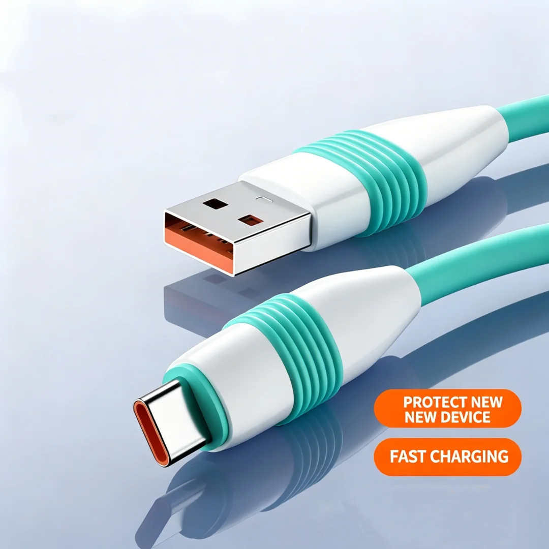 Durable 100W High Speed Type-C Charging Cable 1M 1.5MFor Daily Home Office Car Phone Fast Charging Data Transfer， 0.3m Cable