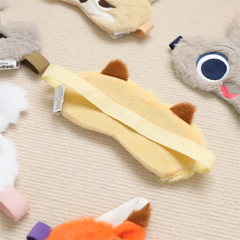 Disney Zootopiaseries Judy Nick Fun Cartoon Periferie Pluche Oogmasker Schattig Student Middagdutje Slaap Pluche Decoratie Oogmasker