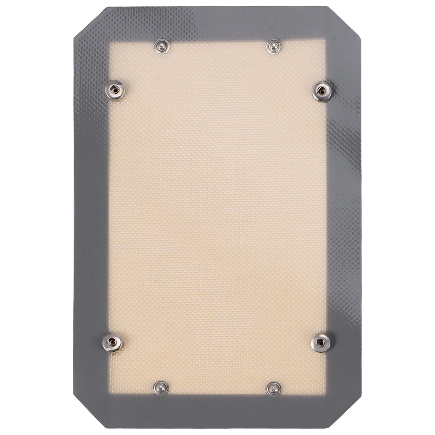 

B17CC 2 шт. Коврик для выпечки из силиконового волокна с пряжкой, без утечек и антипригарного покрытия, защелкивающиеся углы, чтобы формировать герметичное противень