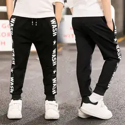 Spring Kid Pant 3-10y Star Letter Boys Casual Autumn Teenagers Sweatpants Long Trousers Winter Children Clothes Boys Sport Pants