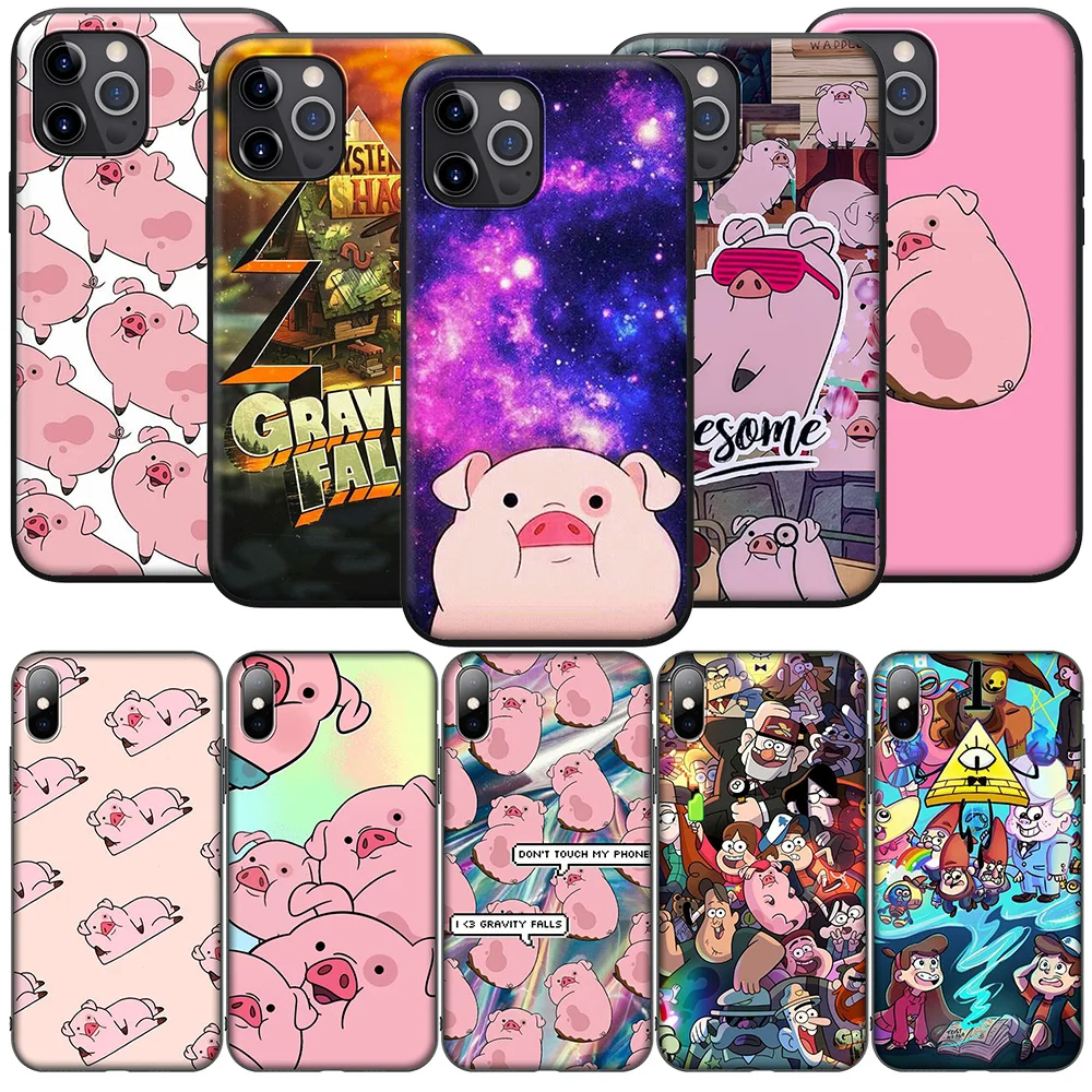 Pig Gravity Falls Phone Case for Realme C20A C20 C21 C21Y C25 C25S C25Y C30 C31 C33 C11 C12 C15 Narzo 20 50i X2 XT Pro