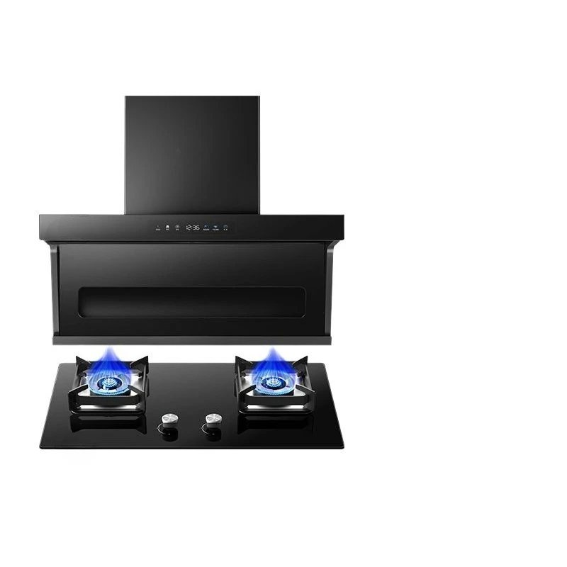 

Top side double suction range hood
