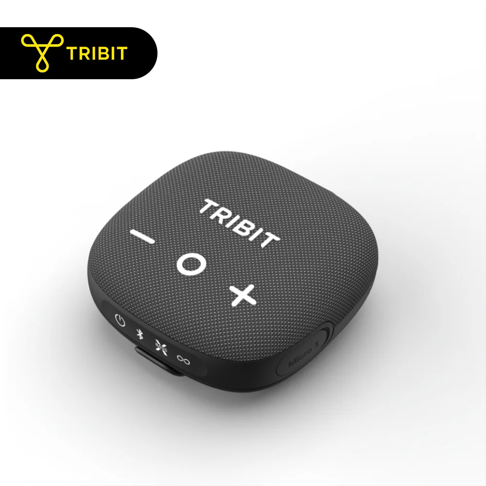 TRIBIT StormBox Micro 3 Tragbarer Bluetooth-Lautsprecher mit Magnet und Trageriemen, 13W Fahrrad-Wireless-Lautsprecher, IP68 wasserdicht, 24 Stunden Spielzeit für Outdoor-Camping, Wandern