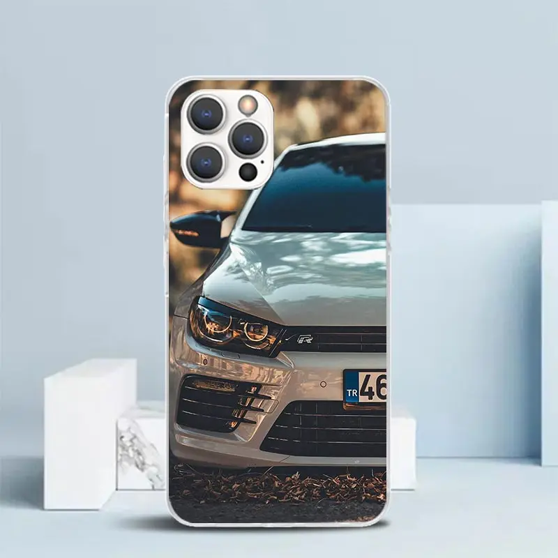 Sport Car Golf R 7 Phone Case For IPhone 16 17 17E 16E 15 14 Plus 13 Mini 12 11 Pro Max 7 8 + SE 2020 Air Soft TPU Cover 16 17 A view 6