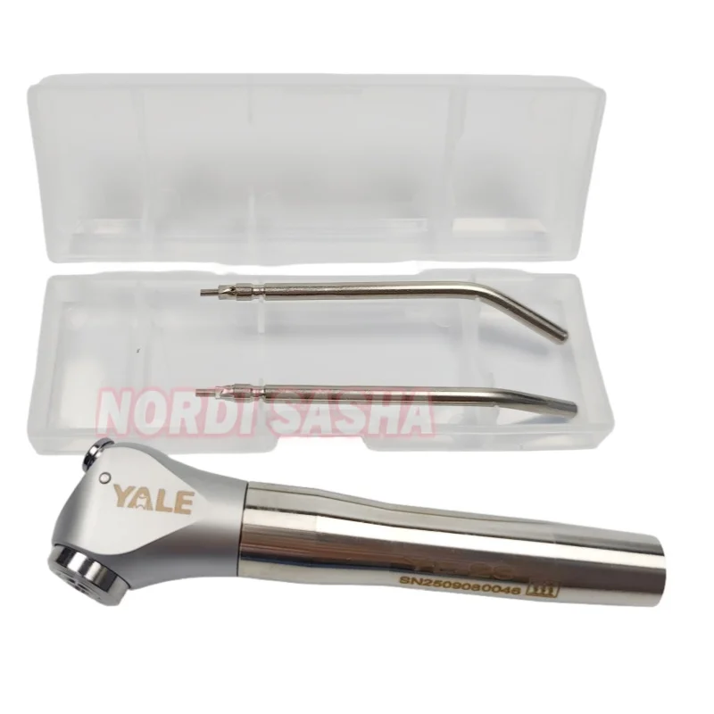 1 Box Dental Triple Syringe Handpiece Air Water Spray with 2 Nozzles Tips Tubes Dental 3 Way Air Water Spray Triple Syringe