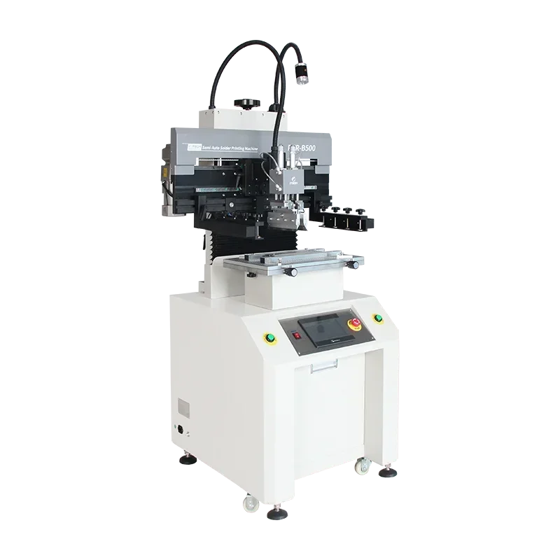 

semi auto solder paste printer