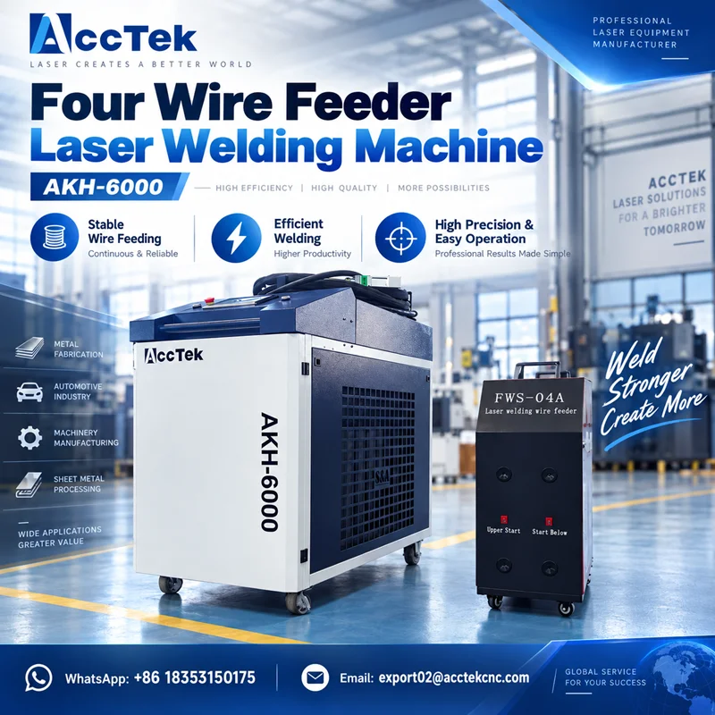 Automatic 4 Wire Feeder 6000W Laser Welding Machine High Efficiency 3kw 6kw Fiber Laser Welder for Carbon Steel Stainless Steel