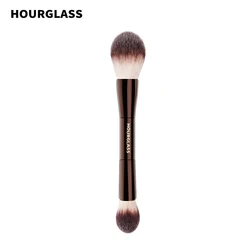 Hourglass Makeup Brush- No.18 Veil Powder Brush Soft Fiber Hair Double Head Powder Fashion Design Single Face Brush