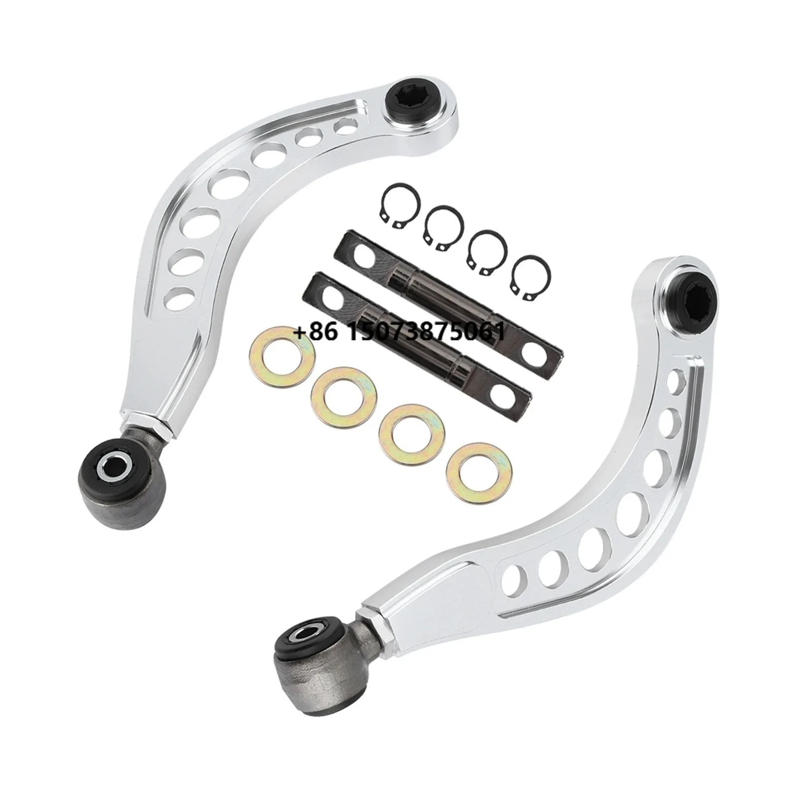 

Aluminium Alloy Car Adjustable Rear Upper Camber Control Arms Kit Automobile Accessories Replacement for Civic FD2 2006 2011