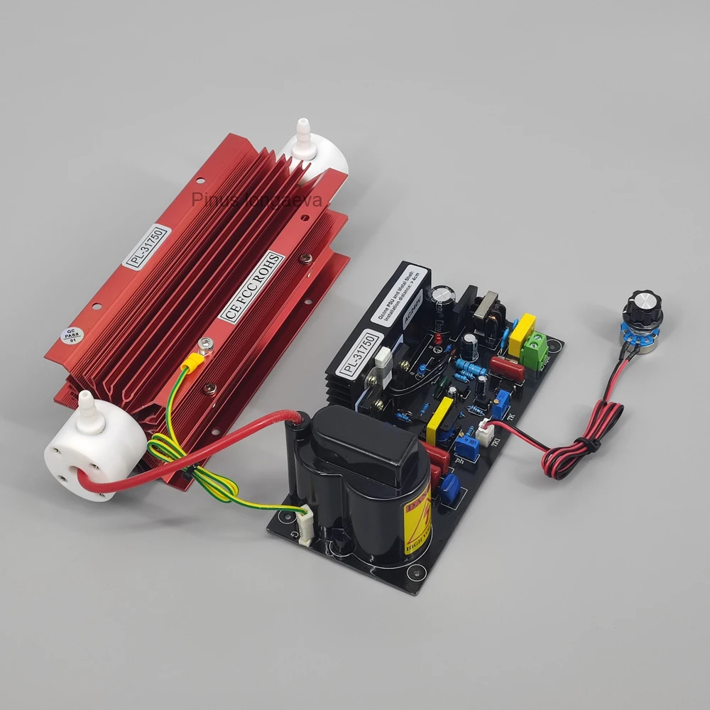 Ce fcc rohs 7 g/h 7 gramas tubo de quartzo ajustável tipo gerador de ozônio kit médico industrial equipamento de terapia