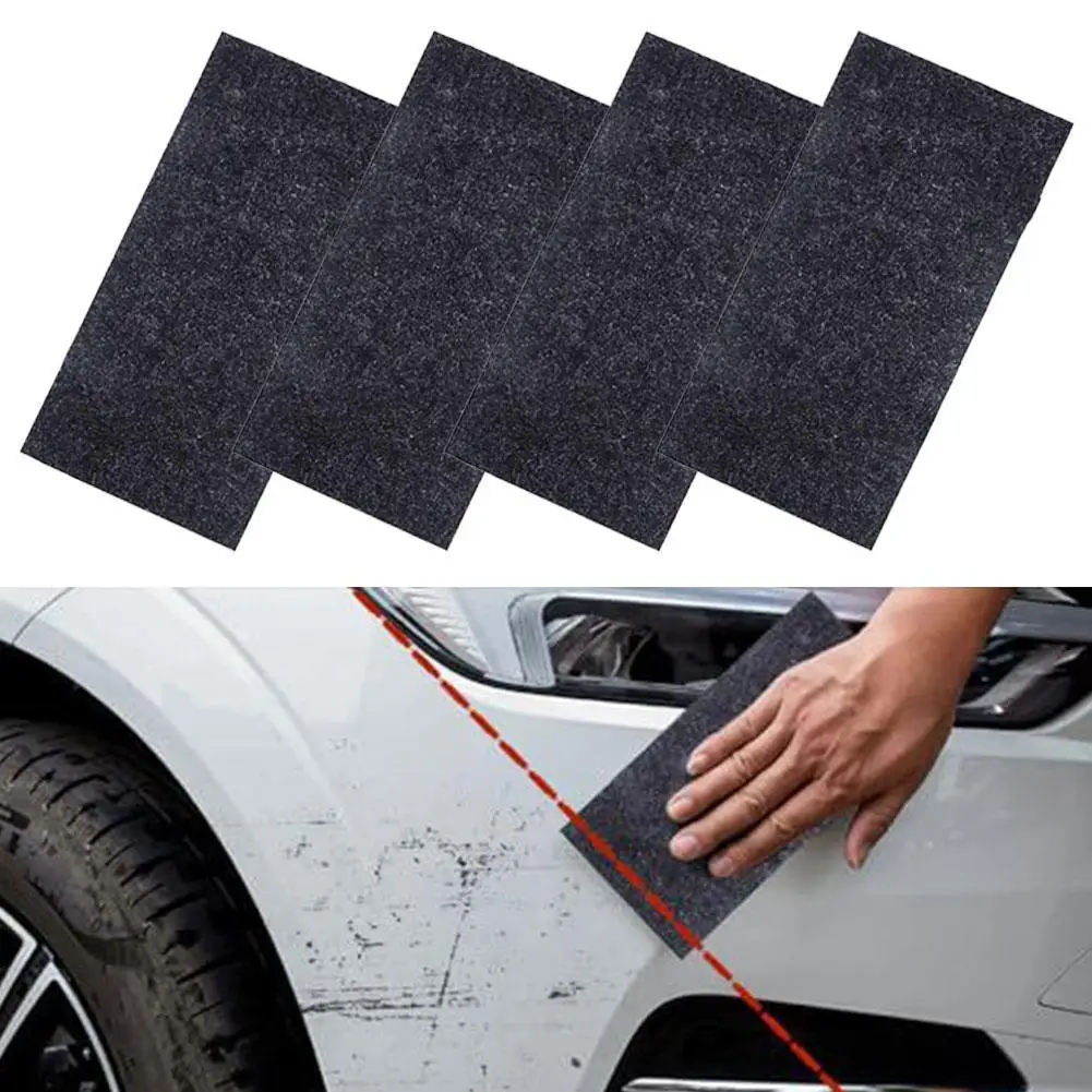 

4PCS Magic Car Scratch Repair Cloth Car Metal Surface Polishing Cloth Scratch Repair Tool Remover Accessories