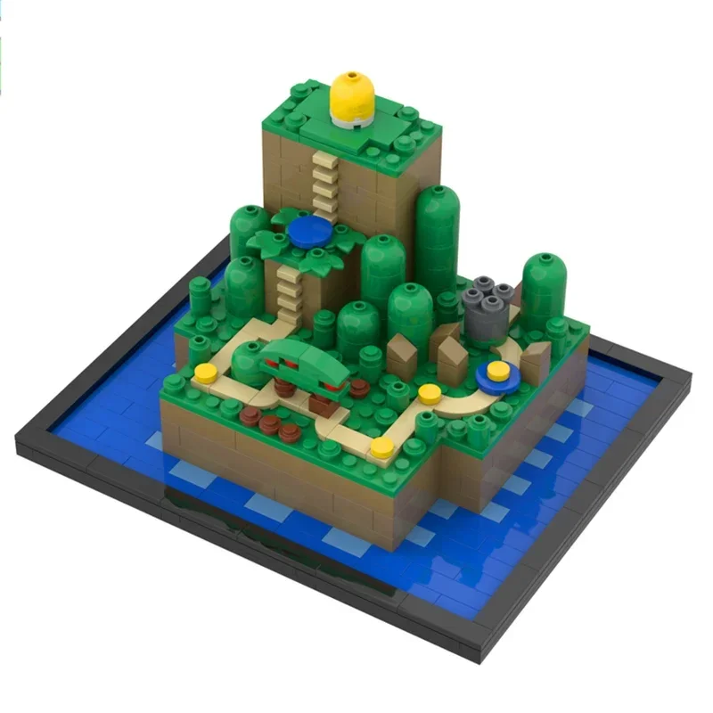 Super Adventure World Model Moc Building Bricks Classic World Map Technology Modular Blocks Gift Christmas Toy DIY Sets Assembly