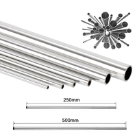 1~10pcs 304 Seamless Stainless Steel Capillary Tube 3x2mm 5x4mm 7x6mm 8x5mm 9x8mm 12x11mm 14x12mm 17x15mm 250mm/500mm Long