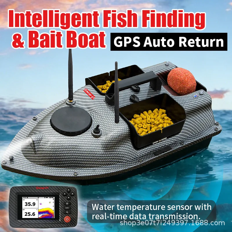 

Fish Finder Bait Boat Sancang Nesting Boat Sonar Fish Finder Sonar GPS Positioning Automatic Return