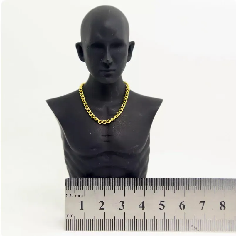 1/6 Soldier Ornaments Accessories Golden Necklace High Quality Model Fit 12'' Action Figure Body In Stock