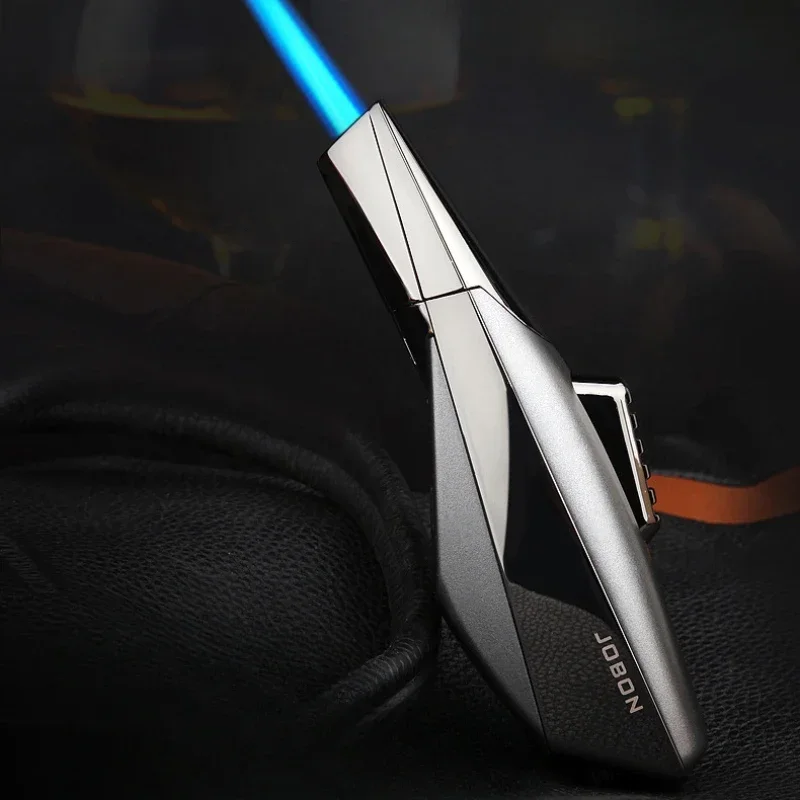 2026 New JOBON Streamlined Yacht Gas Lighter Windproof High Fire Jet Blue Flame High Temperature Cigar BBQ Welding Airbrush Gun - view 4