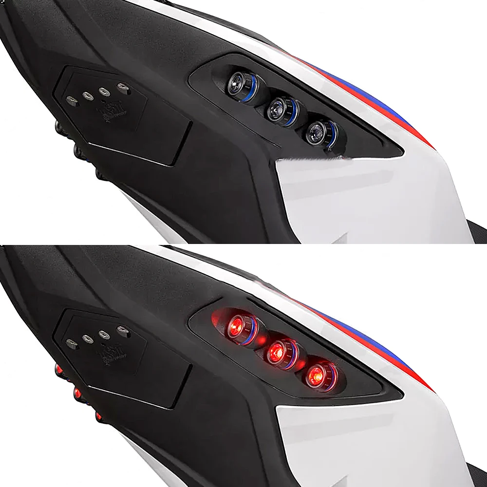 For BMW S1000RR 2021-2022 New Rear Lights Motorcycle LED Turn Signal Indicators Directional Flasher Light Taillight S1000RR 2020