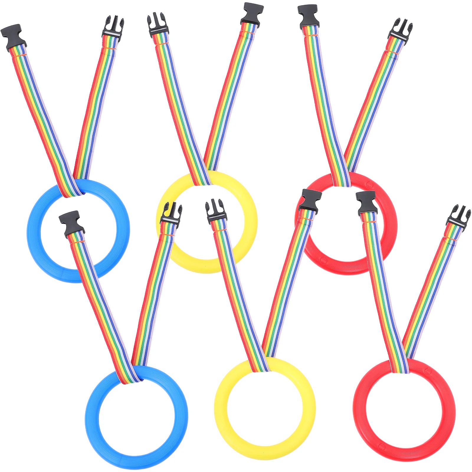 12 szt. Smyczy zapobiegających zgubieniu dla dzieci, odłączana smycz do chodzenia z plastikowymi uchwytami, smycz bezpieczeństwa dla przedszkolaków, do klasy, przedszkola, na zewnątrz