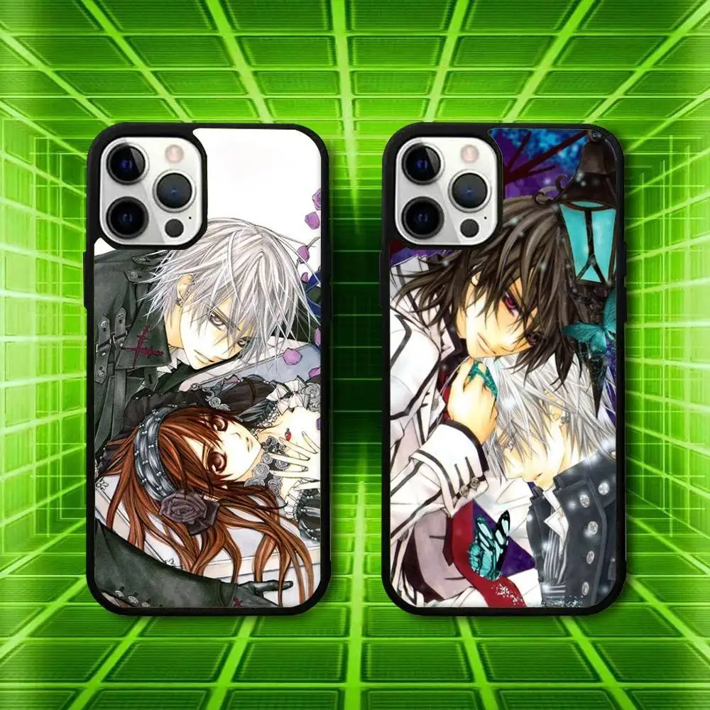 

Чехол для телефона Vampire Knight Anime для iPhone 16,15,14,13,12,11, Pro, Max, Plus, Mini, SE4, E с магнитной беспроводной зарядкой Magsafe