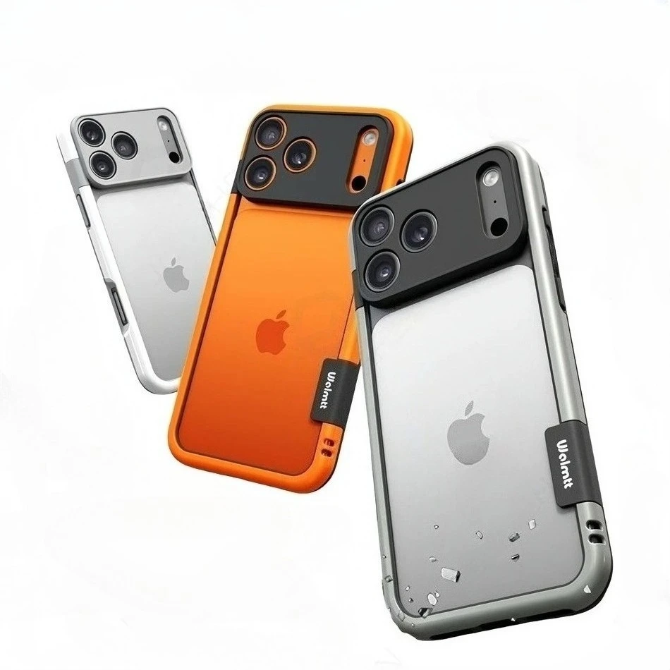 Luxury Silicone Frame Heat Dissipation Case for IPhone Air 17 Pro Max 16 15 14 Plus Camera Full-pack Anti-Drop Bumper Back Cover