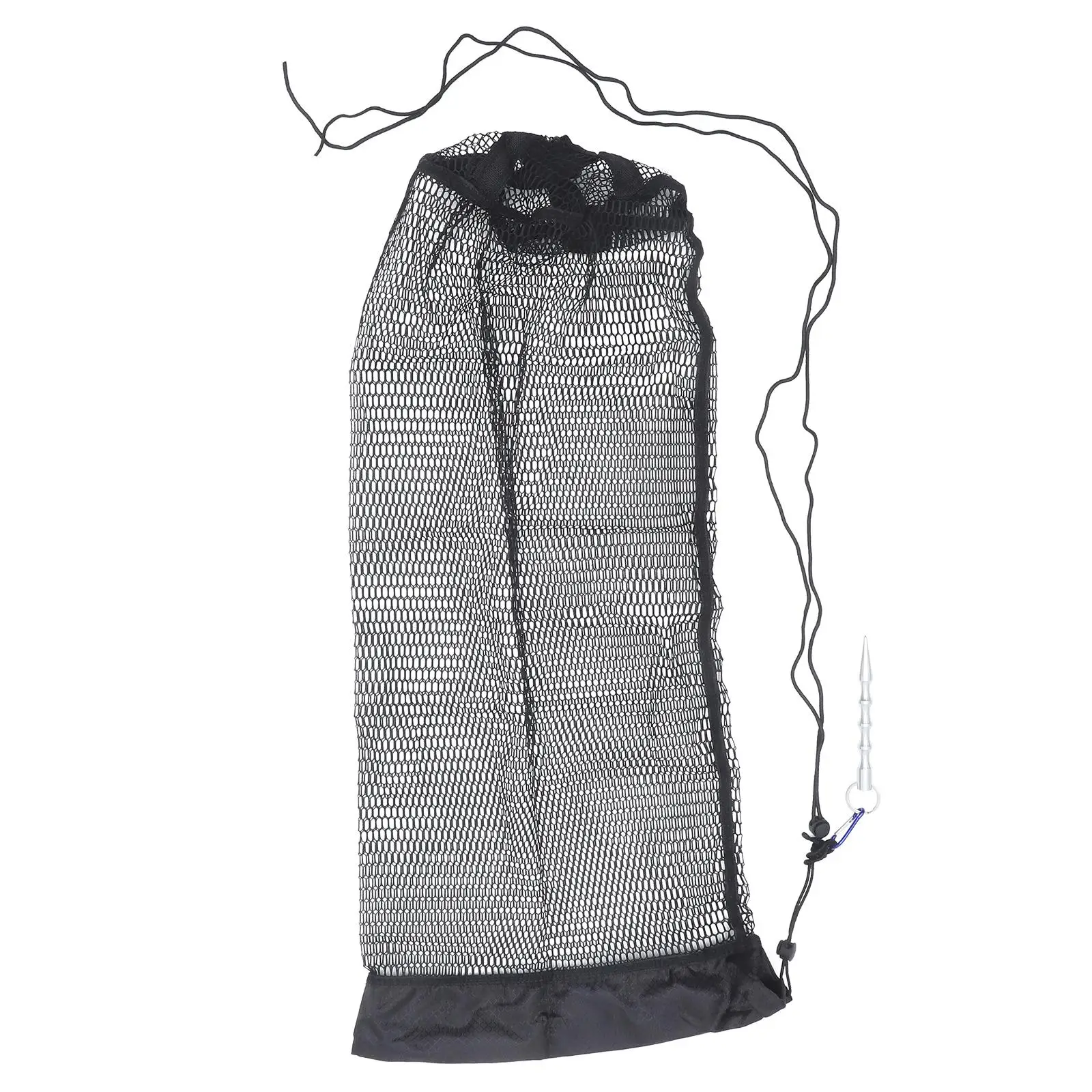 

Thickened Fishing Net Portable Mesh Cage Foldable Guard Baskets Made Nylon Quick Drying Odor Resistant Easy Clean Collapsible