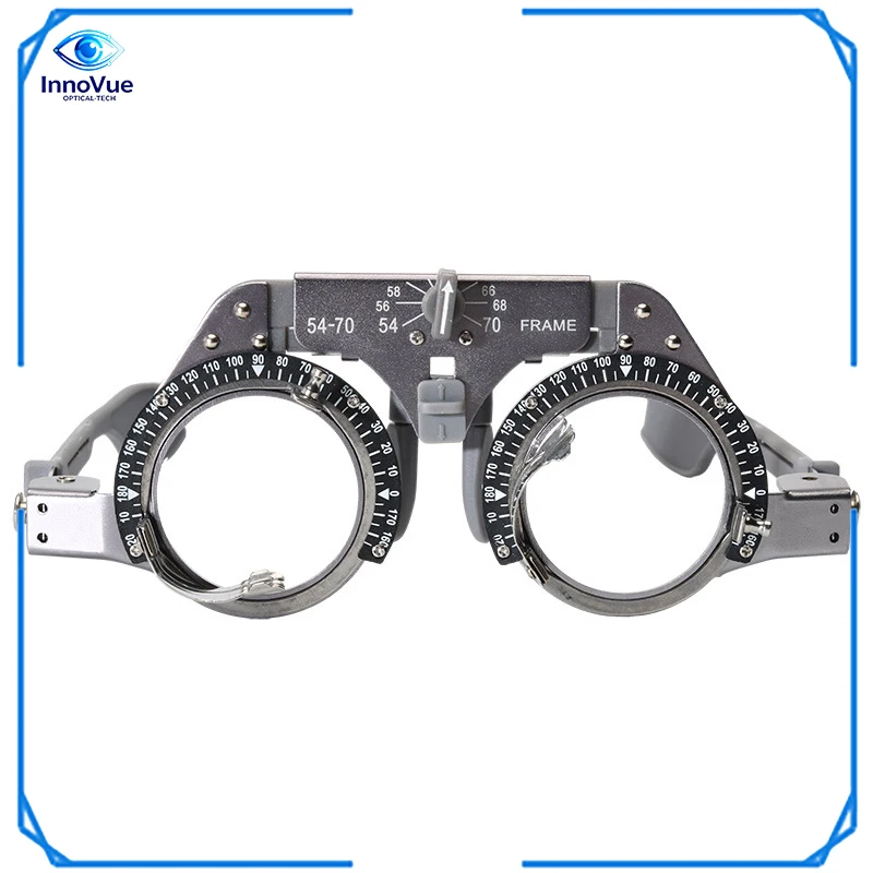 

InnoVue TF-02 Metal Optical Trial Lens Frame Fully Pd Adjustable Universal Type trial Frame Refractive Segments Optometry