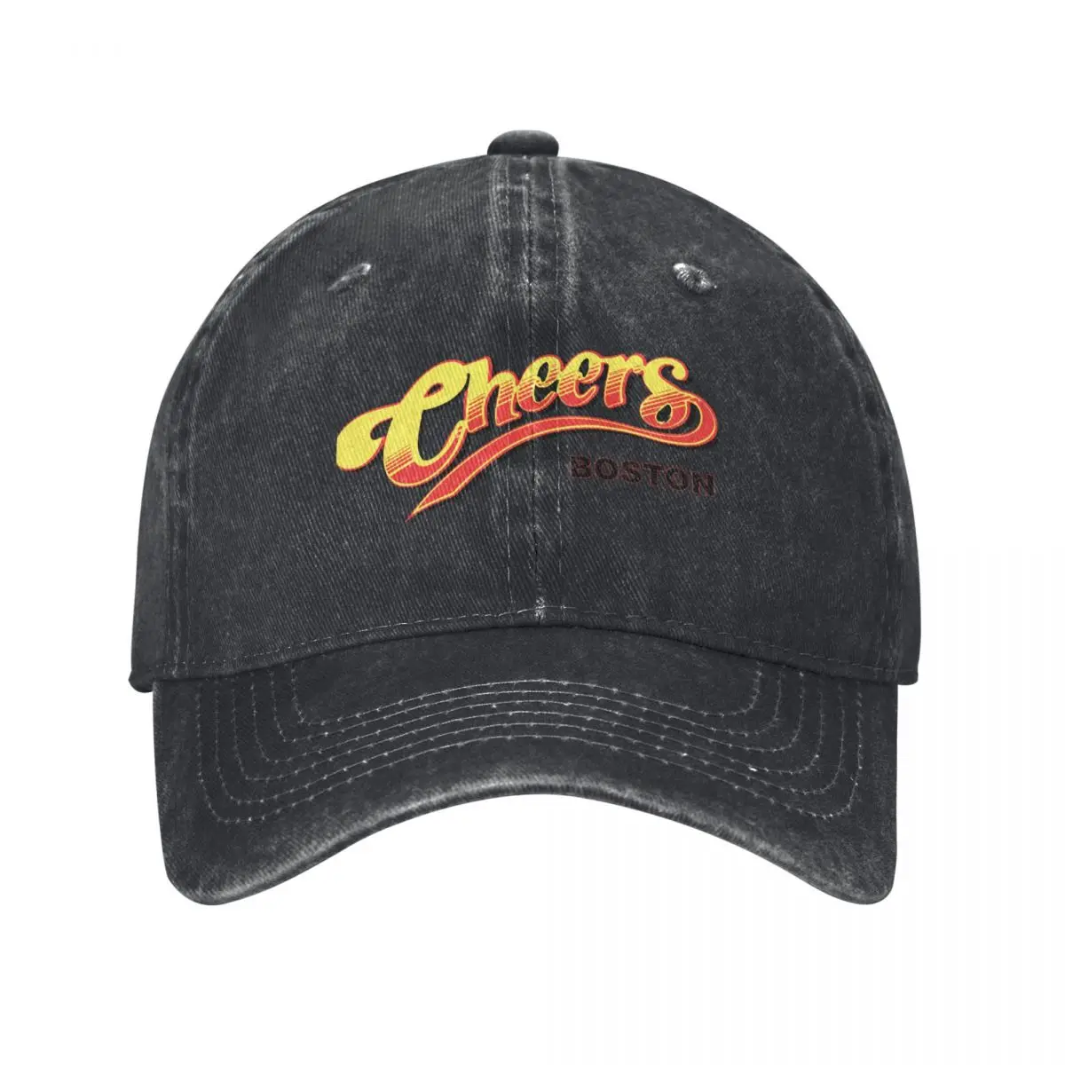 

Cheers Boston Retro Vintage Baseball Cap tea Hat Mountaineering Rave Women's Hats Men's